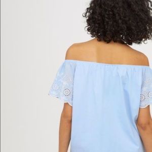 Off the shoulder H&M shirt